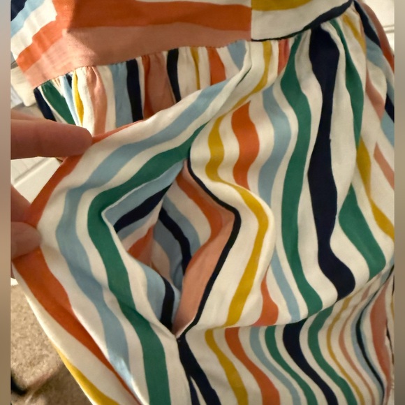 JODIFL Multicolor Striped V-Neck Dress - Picture 7 of 16